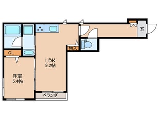 Solide赤塚の物件間取画像